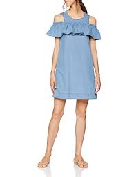 vero moda womens vmsamba ruffle short dress