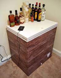 Surely it would be complicated. Inexpensively Hiding A Chest Freezer In Plain Sight Chest Freezer Hiding A Deep Freezer Hiding Deep Freezer