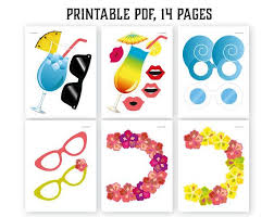 Downloadable Free Printable Photo Booth Props Birthday Pdf Hawaiian Photo Booth Props Printable Pdf Luau Photo Booth Etsy In 2020 Hawaiian Photo Booth Beach Photo Booth Props Photo Booth Printables
