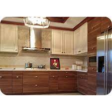 Contemporary Kitchen Cabinet Color Customer S Request Slide White Epoxy Si Contemporary Kitchen Cabinets Contemporary Kitchen Solid Wood Kitchen Cabinets