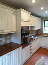 hand painted limed oak kitchen