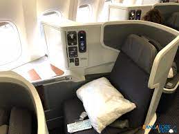 There is no doubt that business class offers a great variety of convenient amenities and high quality services. Inflight Review American Airlines Boeing 777 300er Business London To Dallas Bangalore Aviation