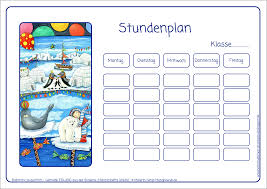 Die vorlagen zum ausdrucken stehen kostenlos und zum direkten. Stundenplan Vorlage Eisbar Und Seehund Kostenlos Ausdrucken Stundenplan Vorlage Stundenplan Planer