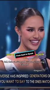 Opal Miss Universe Thailand Q and A