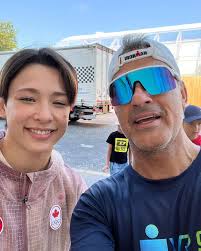 Almost got to throw @christa.deguchi (Paris 2024 Olympic champion in the  -57 Kg.) with my morote seoi nage. Congrats again Christa. It was very nice  to meet you! #bettervida #judolife