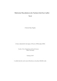 Https Pure Ulster Ac Uk Files 76838390 Multivalent Masculinities Phd Final Pdf Pdf