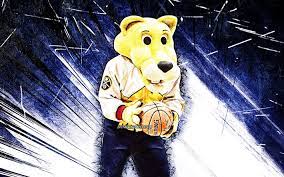 Durante una delle tante pause di gioco. Download Wallpapers 4k Rocky The Mountain Lion Grunge Art Mascot Denver Nuggets Nba Denver Nuggets Mascot Supermascot Rocky Blue Abstract Rays Nba Mascots Official Mascot Rocky Mascot For Desktop Free Pictures For