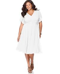 Suzi Chin Plus Size Dress Flutter Sleeve Empire Waist Summer Dresses With Sleeves Nice Dresses Plus Size Dresses