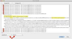 Using Your Browser To Diagnose Javascript Errors – Wordpress.org Forums