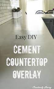 Concrete Countertop Overlay Creatively Living Blog Diy Concrete Countertops Countertop Overlay Diy Countertops