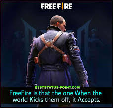Catering to localization and the needs of indian gamers, starting september 23, 2020, garena free fire players will be able to play the game in hindi. Free Fire Status 659 Best Freefire Status In Hindi English