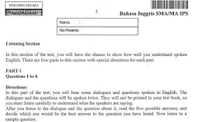 Maybe you would like to learn more about one of these? Download Soal Un Sma Bahasa Inggris 2014 Pdf Audio Mp3 Listening Pak Urip