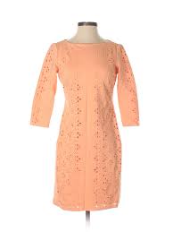 details about antonio melani women orange cocktail dress 2