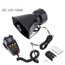 Buy Tone Sound Car Emergency Siren Horn Mic Pa Speaker System Amplifier Hooter At Affordable Prices Free Shipping Real Reviews With Photos Joom