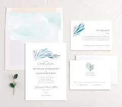 Elegant Beach Wedding Invitations Elli In 2020 Beach Wedding Invitations Wedding Invitations Timeless Wedding Invitations