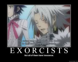 Anime Photo Demotivational Poster D Gray Man D Gray Man Allen Anime