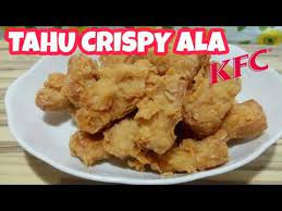 Tahu Crispy Ala Kfc Youtube Resep Tahu Resep Masakan Ide Makanan