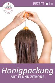 ei und honigpackung bei trockenen haaren honig haar haarkur haare pflegen