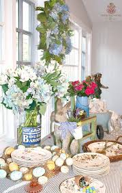 6 Tips To Set A Stunning French Country Easter Buffet French Garden House Easter Buffet Country Easter Easter Buffet Table