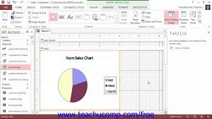 Access 2013 Tutorial Using Charts Microsoft Training Lesson 16 1