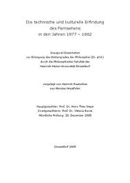 Die Technische Und Kulturelle Erfindung Des Fernsehens In Den Jahren  1877–1882 By Heinrich Raatschen - Issuu