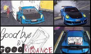 Snap, tough, & flex cases created by independent artists. Made The Car From Juice Wrld S Good By And Good Riddance Album In Need For Speed Heat Also Added The Art On The Back Window Nfsheat