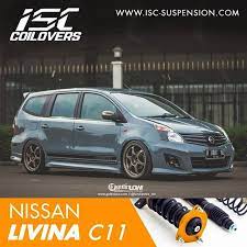 stancenation indonesia isc coilovers nissan livina c11 is available in stock isccoiloverindonesia isccoiloverindonesia for coilovers nissan stance nation