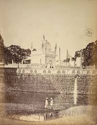 Rare Book Society of India - General view of the Bibi-ka-Maqbara, Aurangabad - 1868 Photograph of the Bibi-ka-Maqbara at Aurangabad in Maharashtra, from the Archaeological Survey of India Collections, taken by Henry