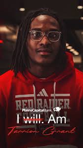 Highly touted recruit who started as a true freshman in the Big Ten last  season. , I Am: @tarrion8grant 🎬 , #WreckEm