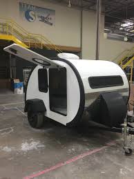 Light Smart On Off Road Teardrop Trailer Is As Cute As A Bean Vintage Camper Teardrop Trailer Small Camping Trailer