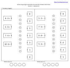 Jadi kalau ditanya 4 jam lagi maka hitunglah huruf keempat sesudah a di frasa all around. Latihan Pengurangan Dan Tebak Nama Hewan Untuk Anak Rumah Pintar