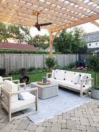 Summer Style Event With Serena Lily Life On Cedar Lane Backyard Patio Designs Backyard Pergola Patio