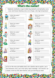What 39 S The Matter Worksheet Free Esl Printable Worksheets Made By Teachers Matter Worksheets Esl Lessons Worksheets
