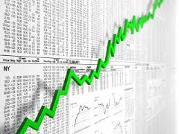 Green Graph In The Market