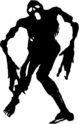 Monster Silhouettes Silhouettes Of Monster Free Zombie Silhouette Halloween Silhouettes Vinyl Decals