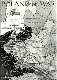 Map of the german invasion of poland september 1939. World War Ii Beginning 1939 Germany Invades Poland Time
