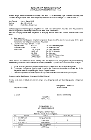 Pada notulen rapat memiliki bentuk padat, singkat, ringkas dan sistematis agar ketika acara sudah selesai seseorang dapat mengetahui hasil rapat sebagai bahan dokumentasi. Doc Berita Acara Musrenbang Desa F M Academia Edu