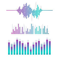 Download Sound Wave Equalizer Vector Design Set For Free Sound Waves Vector Design Vector Free
