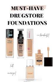 The Best Drugstore Foundations For Oily Skin Best Drugstore Foundation Foundation For Oily Skin Foundation For Dry Skin