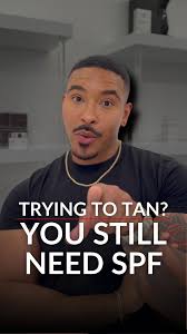 Trying to tan? You still need SPF. ☀️, @thejuicyjosh is here to break the  myth: SPF won’t stop your tan — it protects your skin while you get one.,  Here’s what SPF does do:, 🛡 Shields your skin from ...