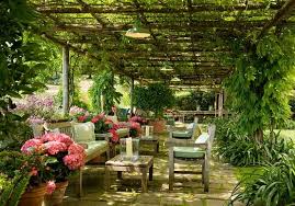 Italian Country Homes Garden Gartendesign Ideen Italienischer Garten Hintergarten