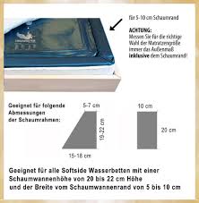Welche bettdecke muss ich für ein wasserbett kaufen? June 2021 Wasserbett Matratze 90x200 Extra Sicher Gunstig Ab Werk