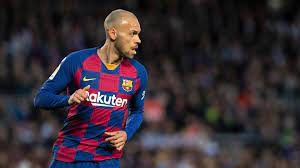 Latest on barcelona forward martin braithwaite including news, stats, videos, highlights and more on espn. Fc Barcelona Martin Braithwaite Wohl Ohne Zukunft In Katalonien Eurosport