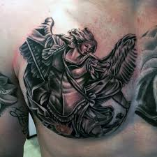 Statue at saint michaelis church, hamburg 4. Top 73 St Michael Tattoo Ideas 2021 Inspiration Guide