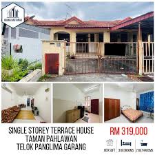 .a telok panglima garang su tripadvisor: Single Storey Terrace House Taman Pahlawan Telok Panglima Garang Property For Sale On Carousell