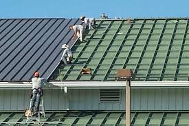 Find out how wide each piece of metal is, then divide the width of the roof by that number. Metal Roofing 101 Metal Panels Inc