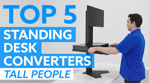 5 Best Stand Up Desk Converters For Tall People Youtube