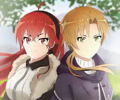 Eris'S Birthday Dance With Rudeus] From Mushoku Tensei Wiki - Fandom. I  Humbly Request For Someone To Colour This : R/Mushokutensei