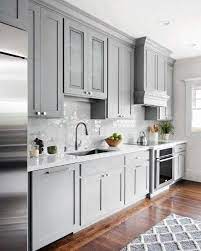 Kitchen cabinets get dirty, fast. Top 50 Best Grey Kitchen Ideas Refined Interior Designs