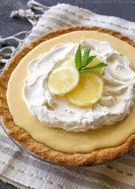 Frozen whipped topping, thawed or whipped cream. Easy Lemon Pie Recipe The Girl Who Ate Everything